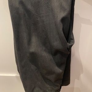 Gray Pinstripe Pants - Super Cheap